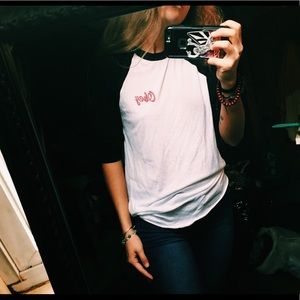 Obey baseball tee